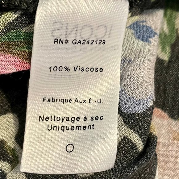 Icons Objects of Devotion Ruffle Lace Up Blouse Size Med. NWT! - Picture 8 of 9